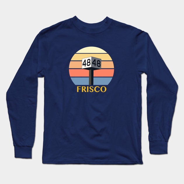 RAMP 48 FRISCO NC Long Sleeve T-Shirt by Trent Tides